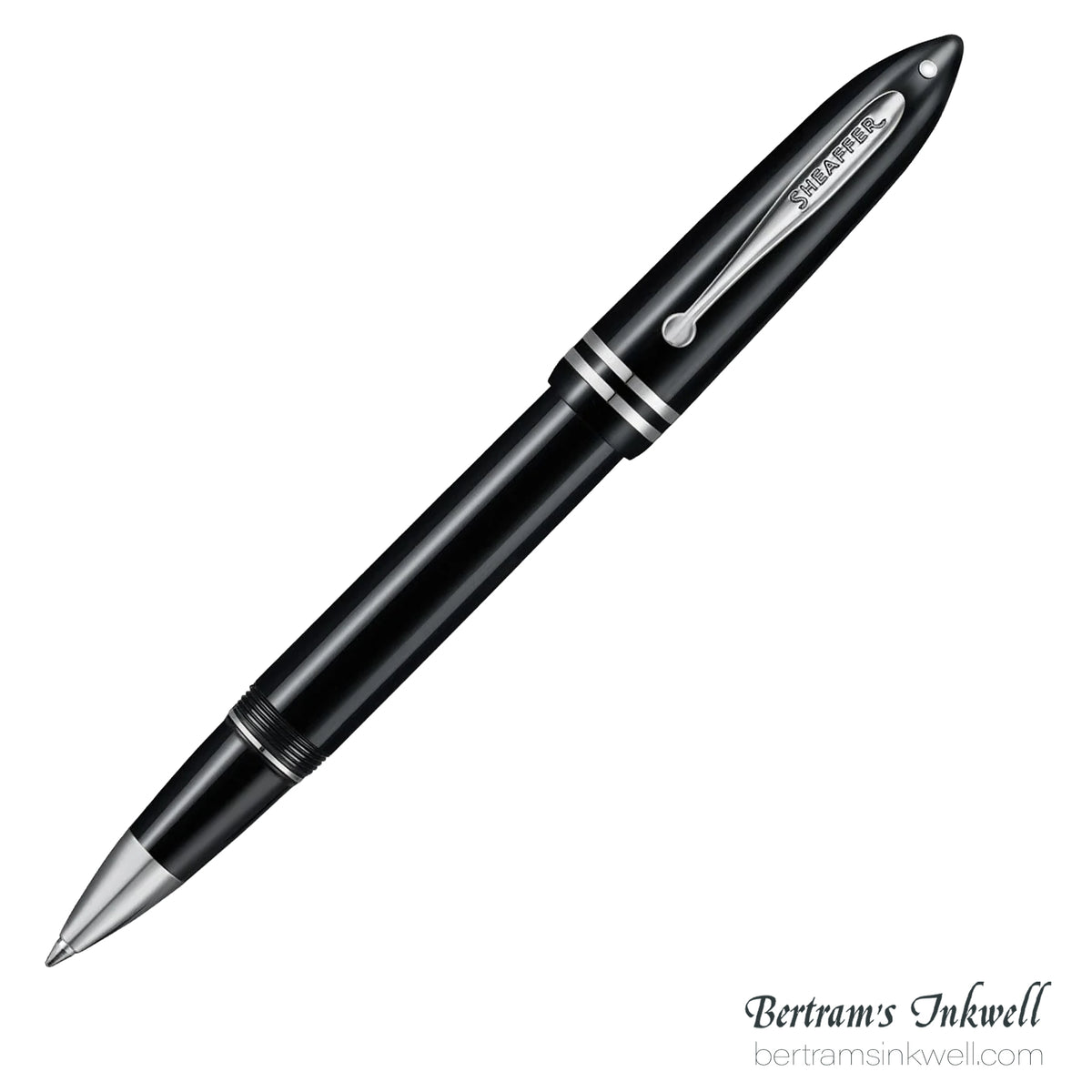 Sheaffer Balance III E892 Glossy Black & Chrome Trim Rollerball
