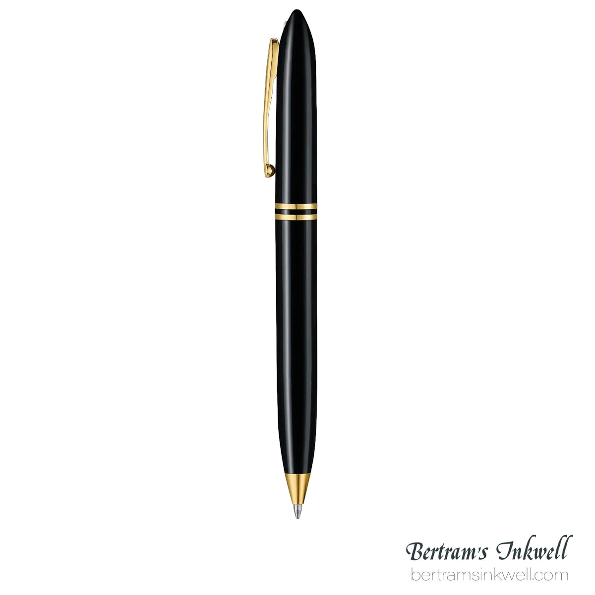 Sheaffer Balance III E893 Glossy Black & Gold Trim Ballpoint