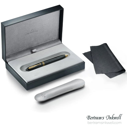 Sheaffer Balance III E893 Glossy Black & Gold Trim Ballpoint