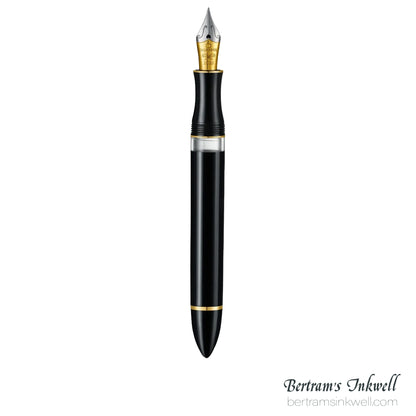 Sheaffer Balance III E893 Glossy Black & Gold Trim Fountain Pen