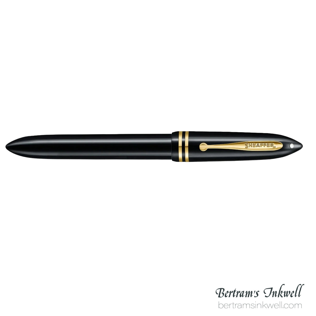 Sheaffer Balance III E893 Glossy Black & Gold Trim Rollerball