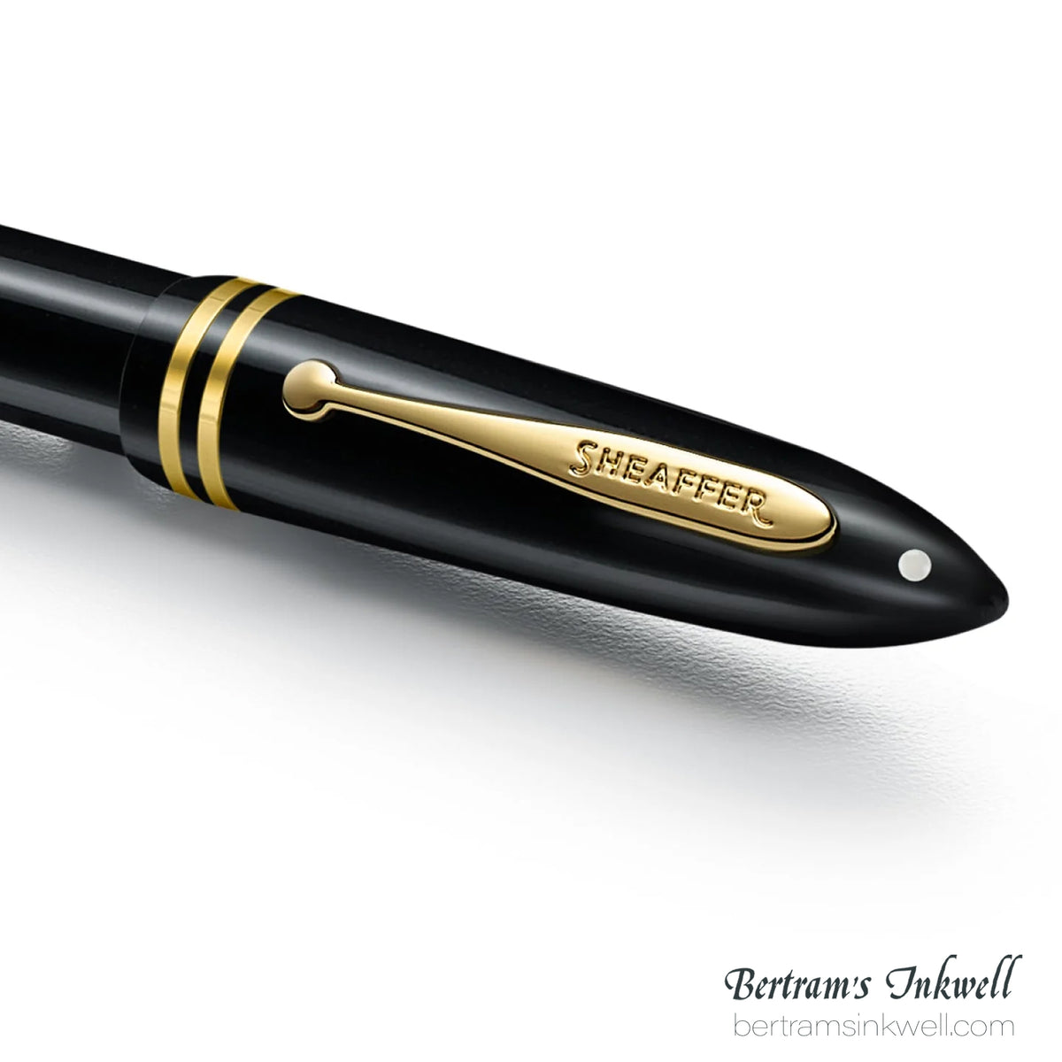 Sheaffer Balance III E893 Glossy Black & Gold Trim Rollerball