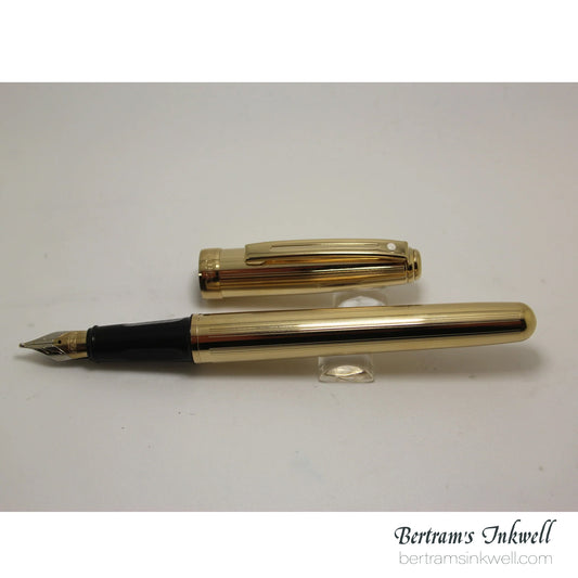 Sheaffer Prelude 23kt Gold Electroplated Fountain Pen