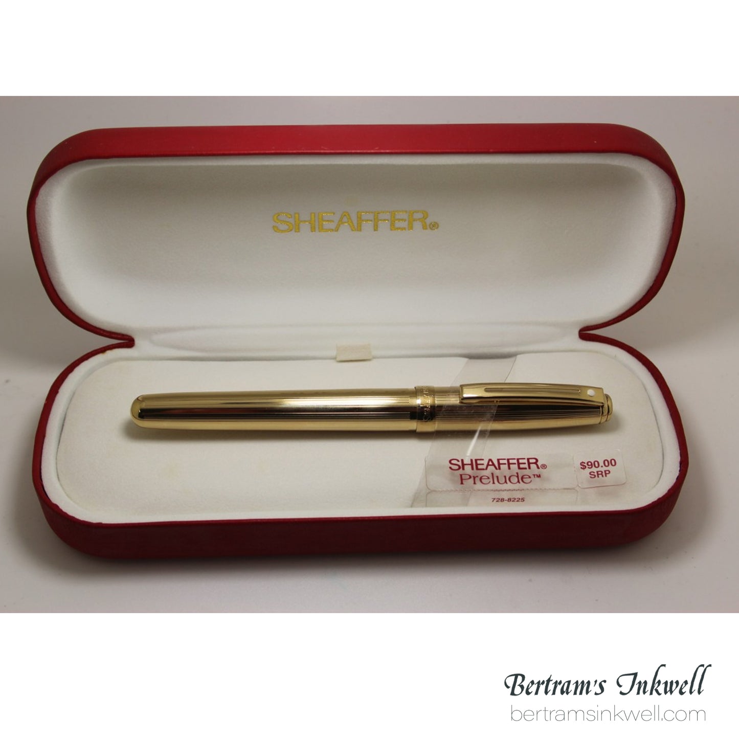 Sheaffer Prelude 23kt Gold Electroplated Fountain Pen