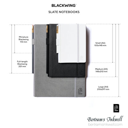 Medium Blackwing Slate Notebook - Black