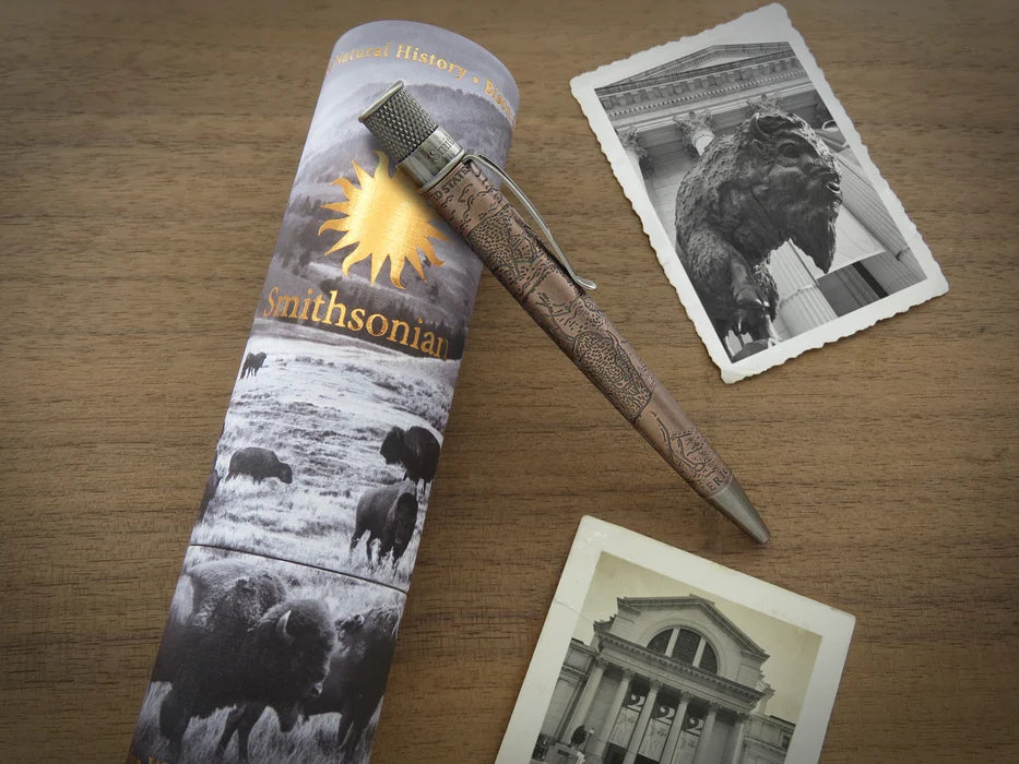Retro 51 Smithsonian Bison: Standing Strong Rollerball Pen