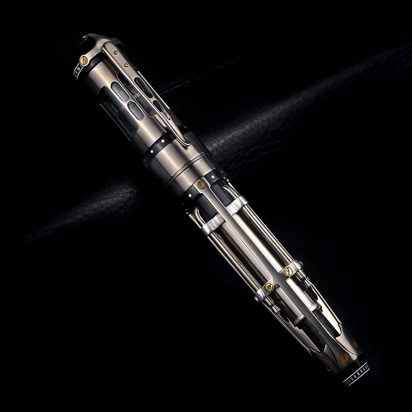 Gisi Pen Company Steampunk Titanium Carbon Fiber Limited Edition Rollerball, 2007