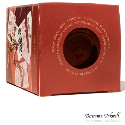 Ferris Wheel Press x Warner Bros Superman - Scarlet Metropolis - 28ml Ink Bottle