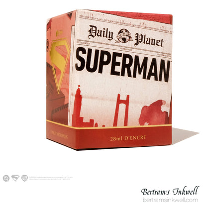 Ferris Wheel Press x Warner Bros Superman - Scarlet Metropolis - 28ml Ink Bottle