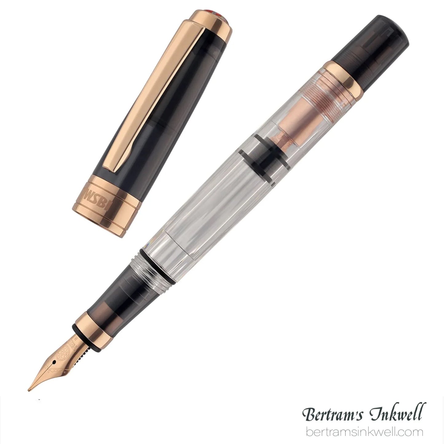 TWSBI Diamond 580 Smoke RoseGold II Fountain Pen