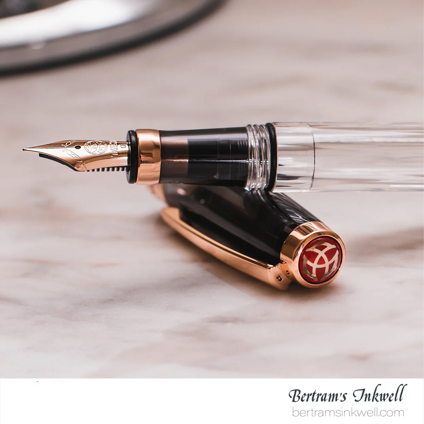 TWSBI Diamond 580 Smoke RoseGold II Fountain Pen