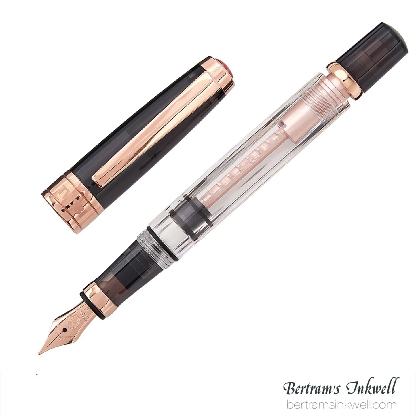 TWSBI Diamond 580 Smoke RoseGold II Fountain Pen
