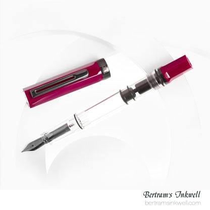 TWSBI Eco Plum with Onyx Fountain Pen