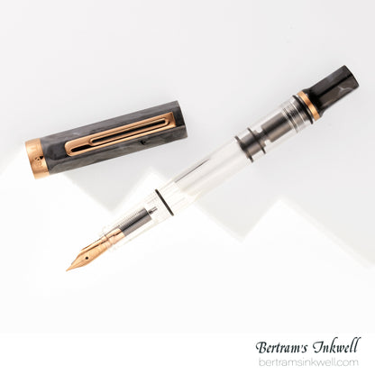 TWSBI Eco Black Marble with Bronze Fountain pen