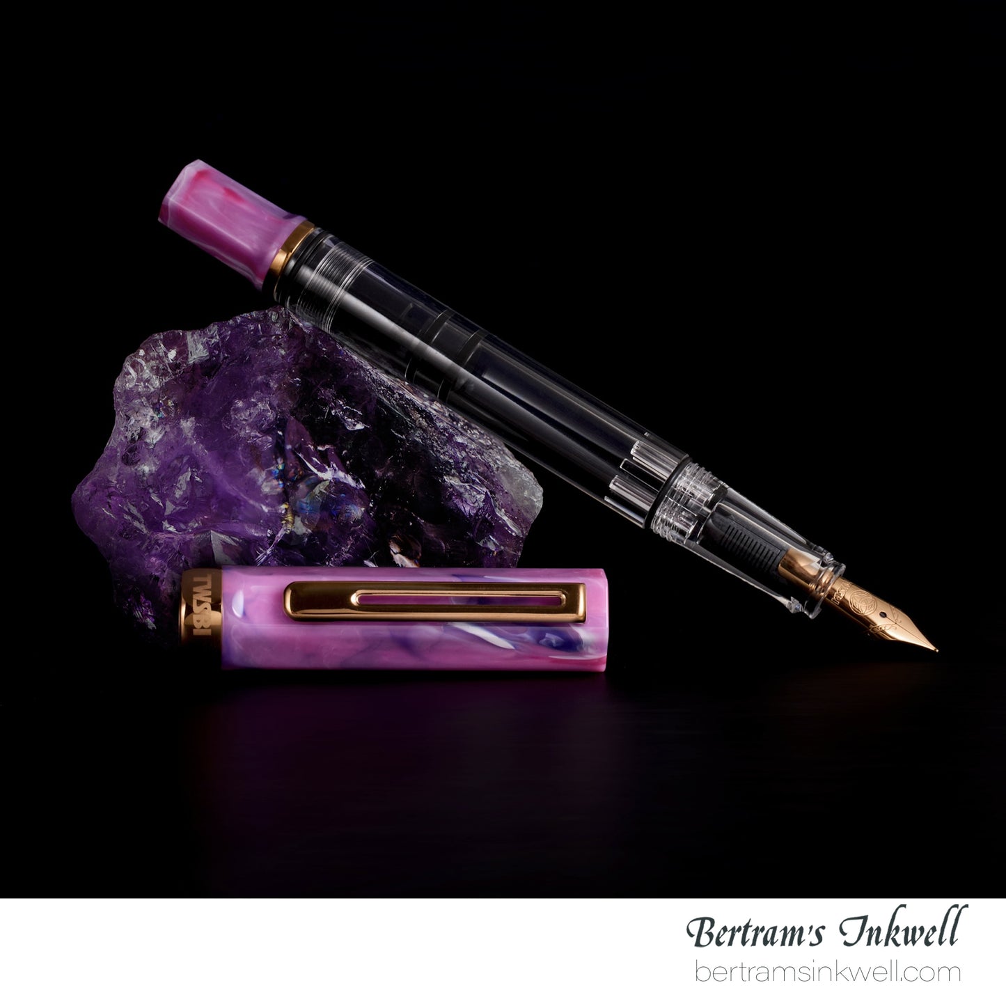 TWSBI Eco Fluorite Purple with Bronze Fountain pen