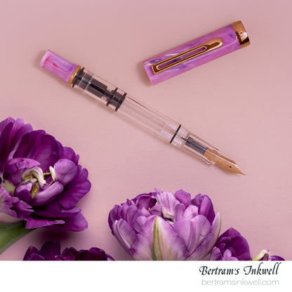 TWSBI Eco Fluorite Purple with Bronze Fountain pen