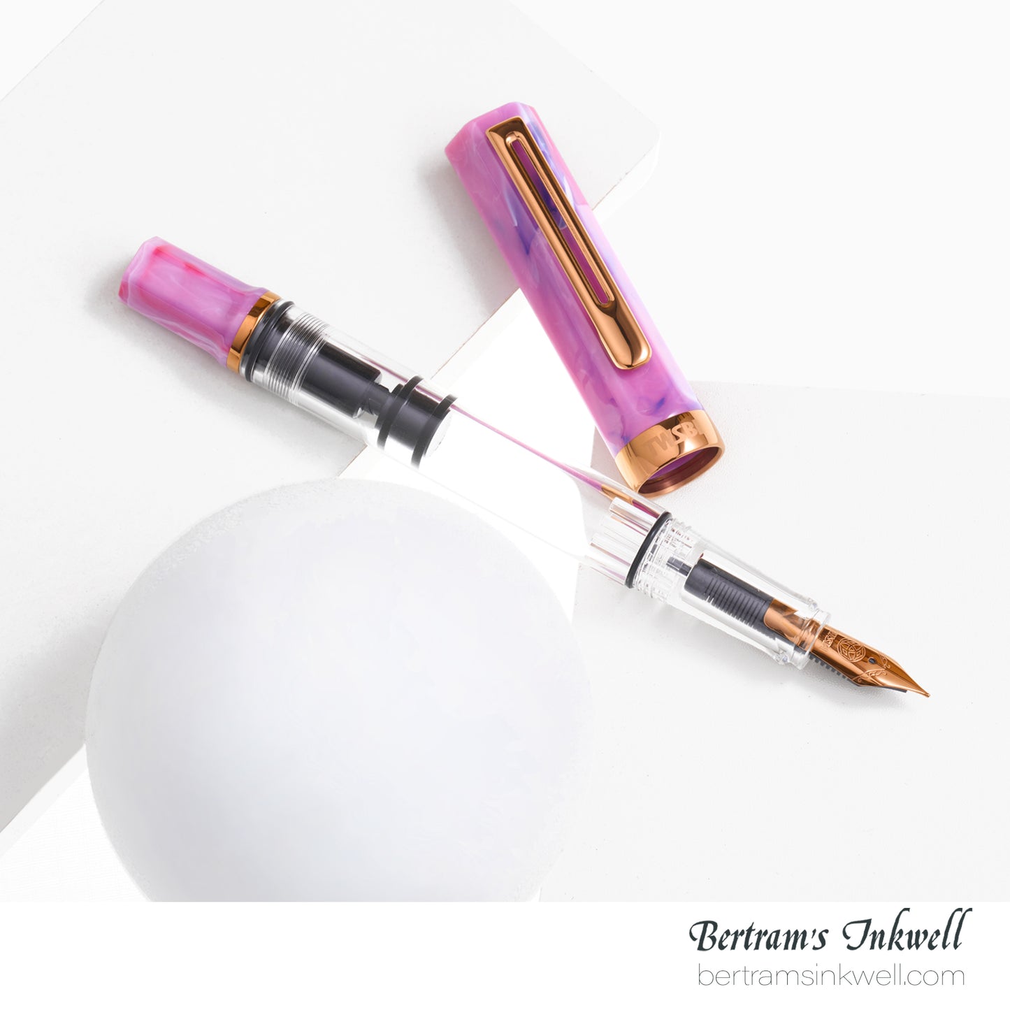 TWSBI Eco Fluorite Purple with Bronze Fountain pen