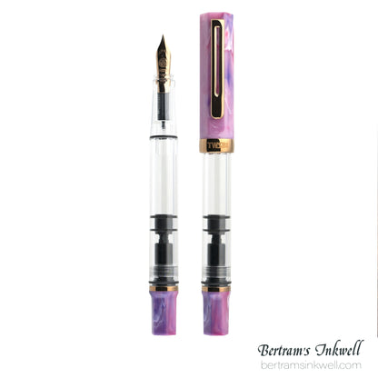 TWSBI Eco Fluorite Purple with Bronze Fountain pen