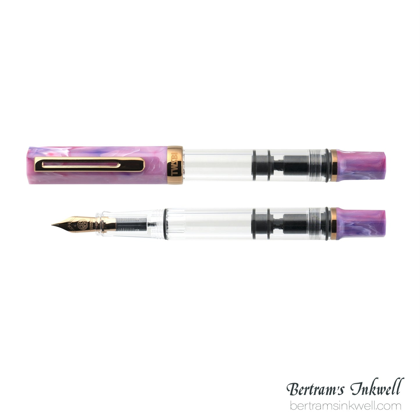 TWSBI Eco Fluorite Purple with Bronze Fountain pen