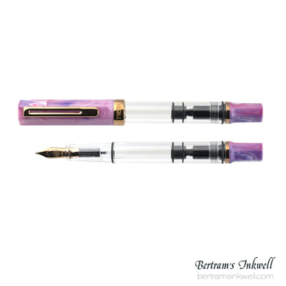 TWSBI Eco Fluorite Purple with Bronze Fountain pen