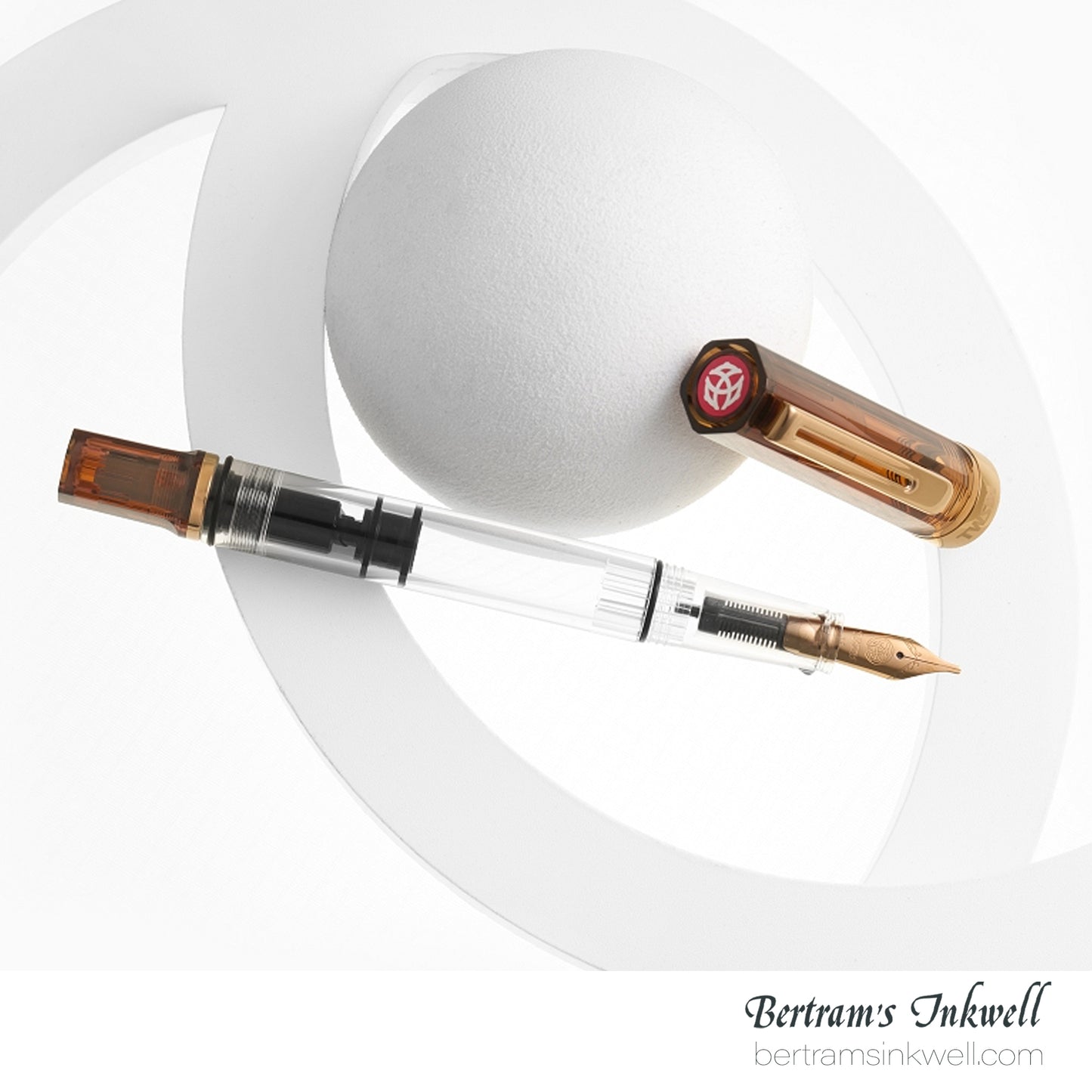 TWSBI Eco Rootbeer with Bronze Fountain pen