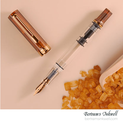 TWSBI Eco Rootbeer with Bronze Fountain pen