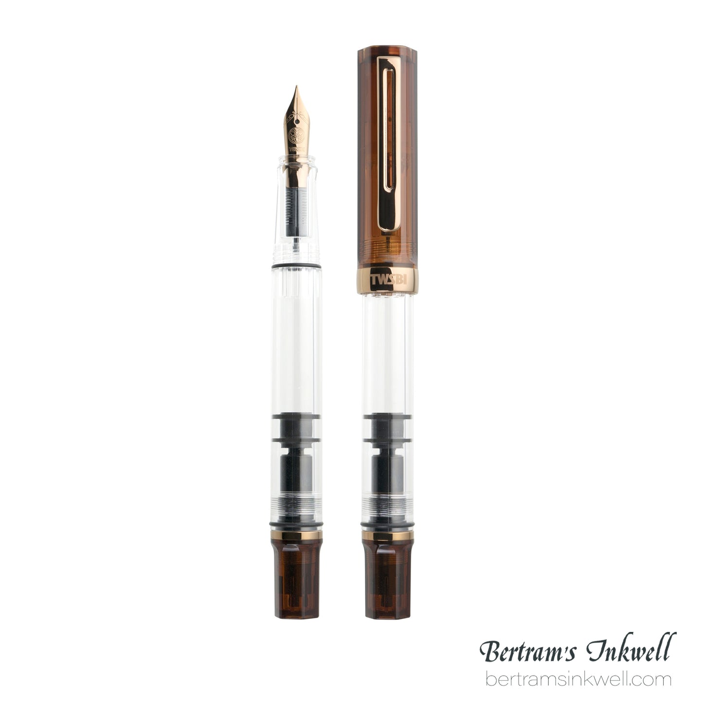 TWSBI Eco Rootbeer with Bronze Fountain pen