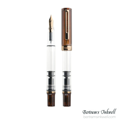 TWSBI Eco Rootbeer with Bronze Fountain pen