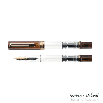 TWSBI Eco Rootbeer with Bronze Fountain pen