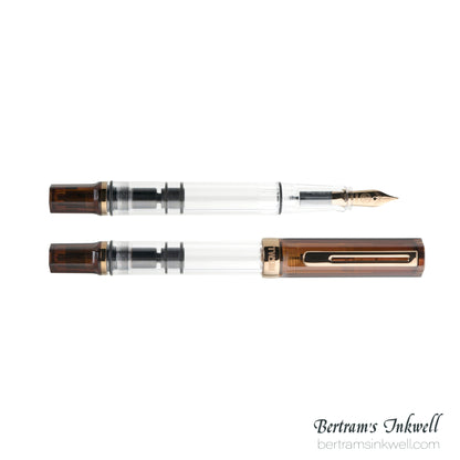 TWSBI Eco Rootbeer with Bronze Fountain pen