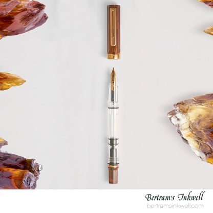 TWSBI Eco Rootbeer with Bronze Fountain pen