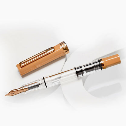 TWSBI Eco Caffe With Bronze Trim Fountain Pen