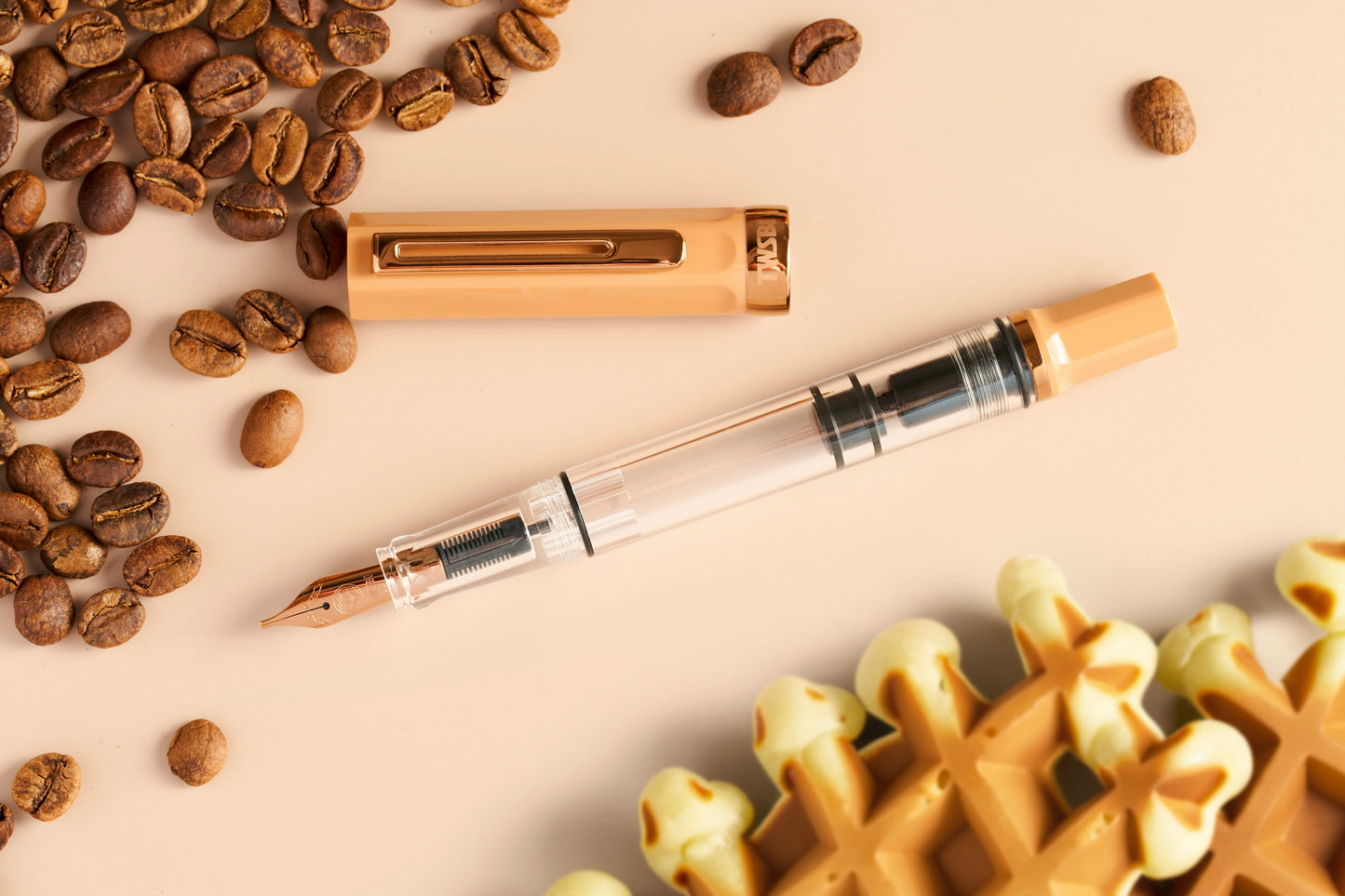 TWSBI Eco Caffe With Bronze Trim Fountain Pen