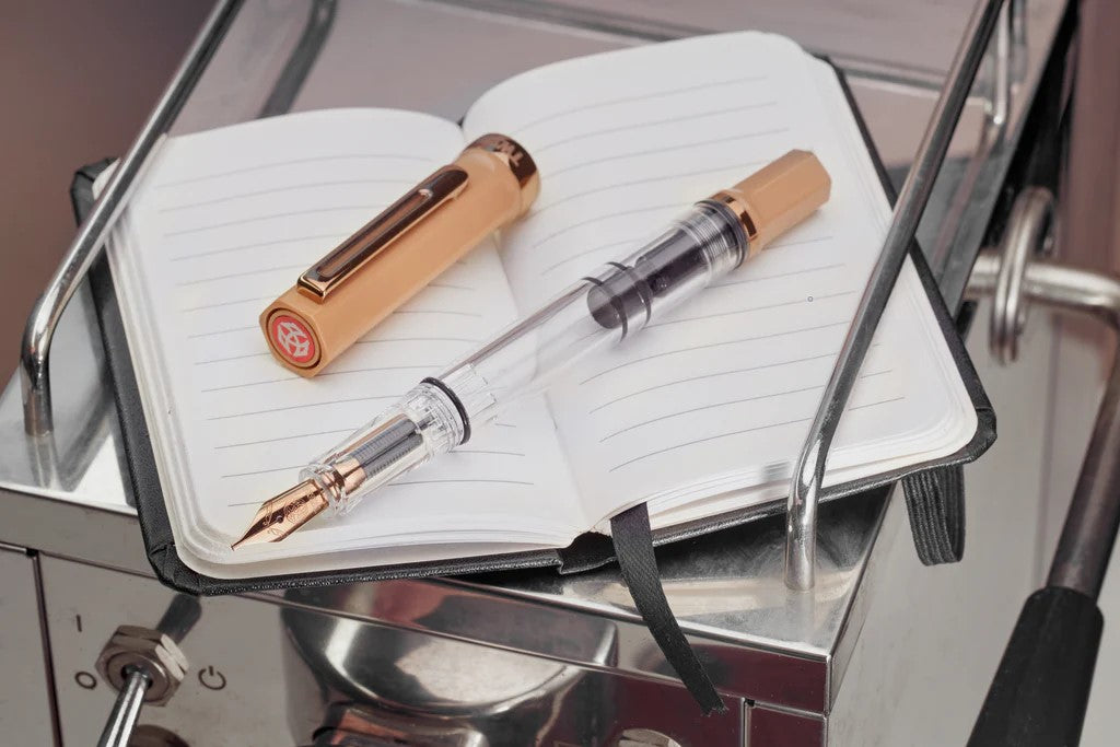 TWSBI Eco Caffe With Bronze Trim Fountain Pen