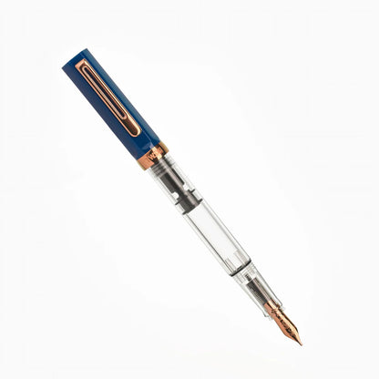 TWSBI Eco Indigo Blue With Bronze Trim Fountain Pen