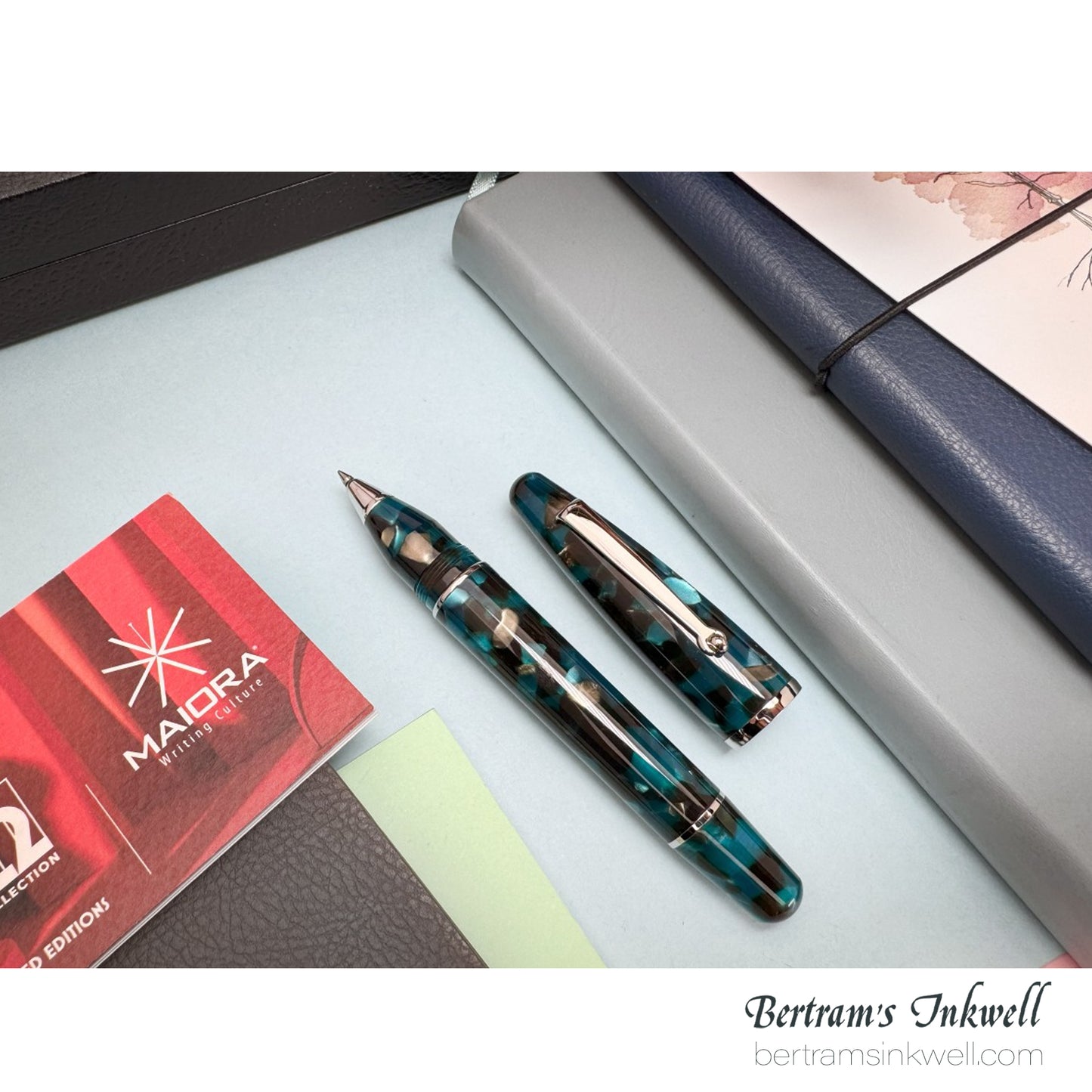 Maiora Ultra Ogiva Ti 22 Limited Edition Teti Blue Rollerball