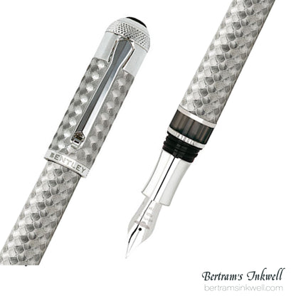 Tibaldi Bentley Crewe Limited Edition Sterling Silver Fountain Pen, 2006