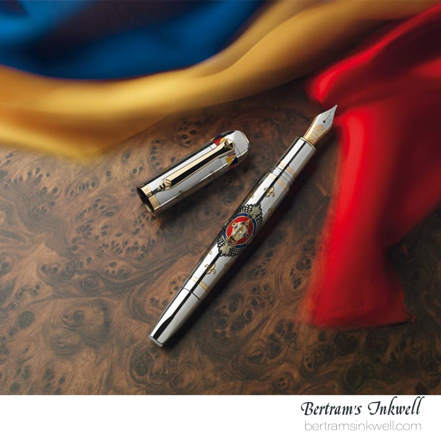 Tibaldi by Montegrappa San Lodovico Sterling Silver Limited Edition Fountain Pen, 2007