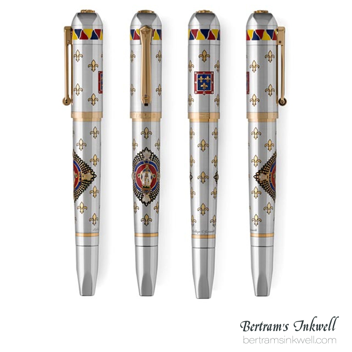 Tibaldi by Montegrappa San Lodovico Sterling Silver Limited Edition Fountain Pen, 2007