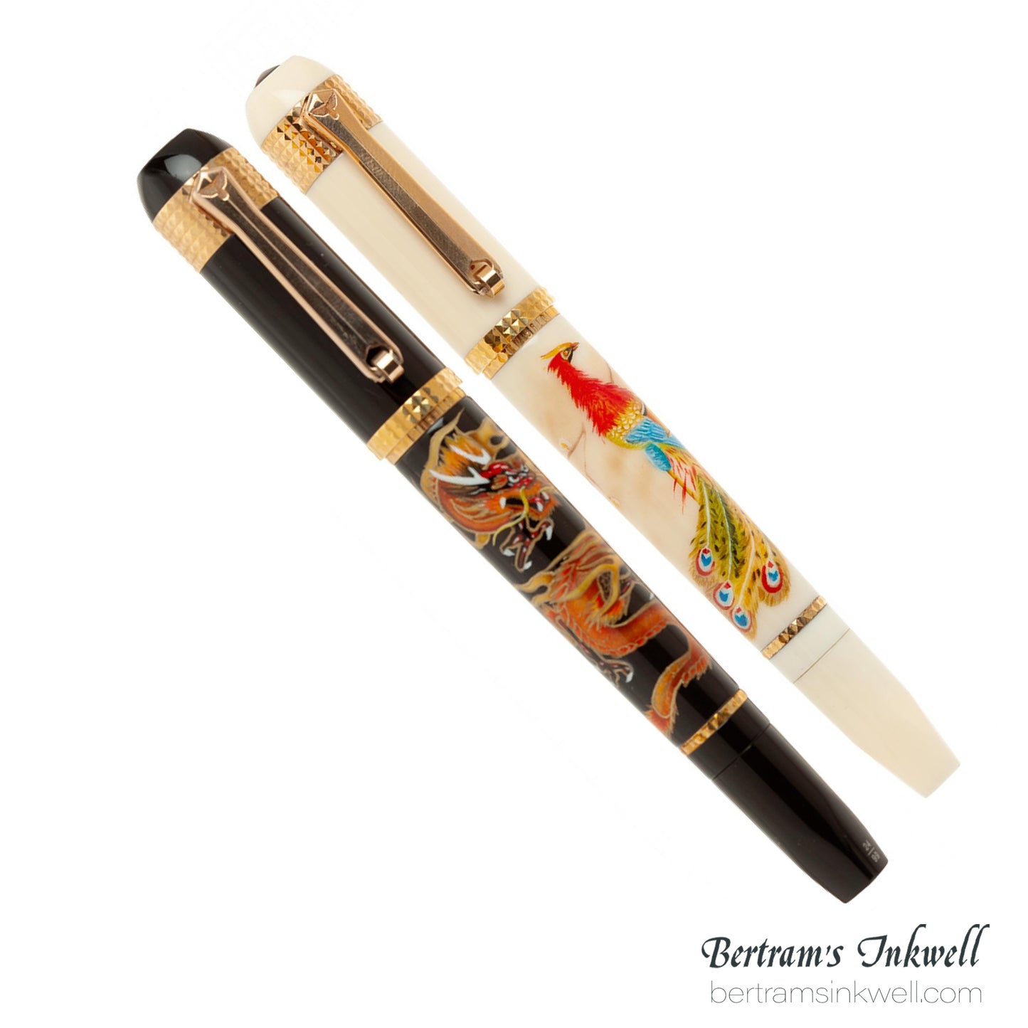 Tibaldi by Montegrappa Draco et Phoenix Limited Edition Pens, 2007