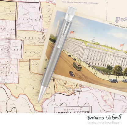 Retro 51 Tornado™ Classic Lacquer - Stainless Rollerball