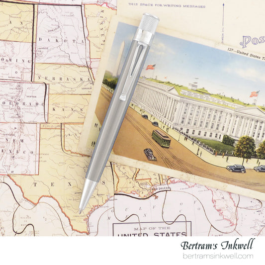 Retro 51 Tornado™ Classic Lacquer - Stainless Rollerball