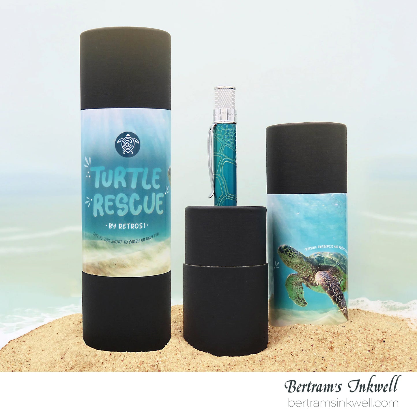 Retro 51 Tornado™ Rescue - Sea Turtle Ballpoint