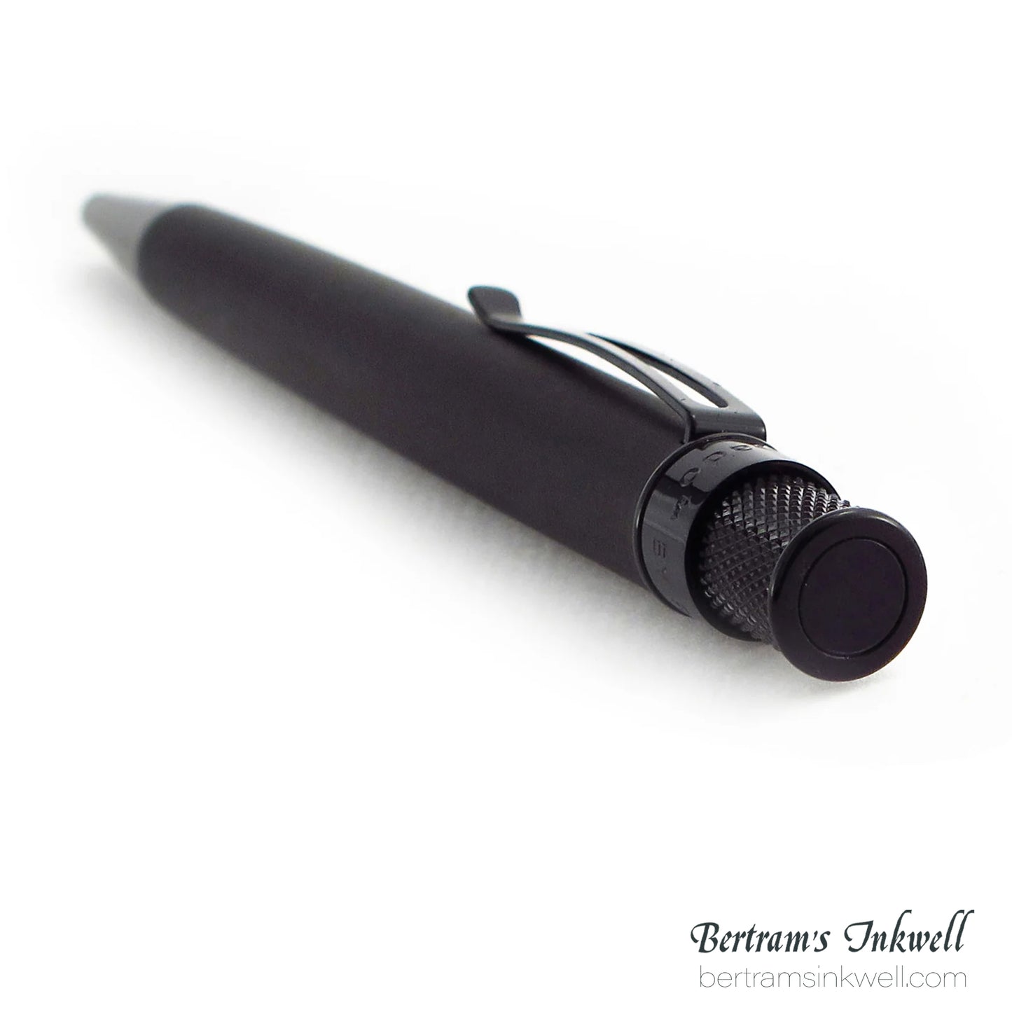 Retro 51 Tornado™ Stealth Lacquer - Matte Black Rollerball