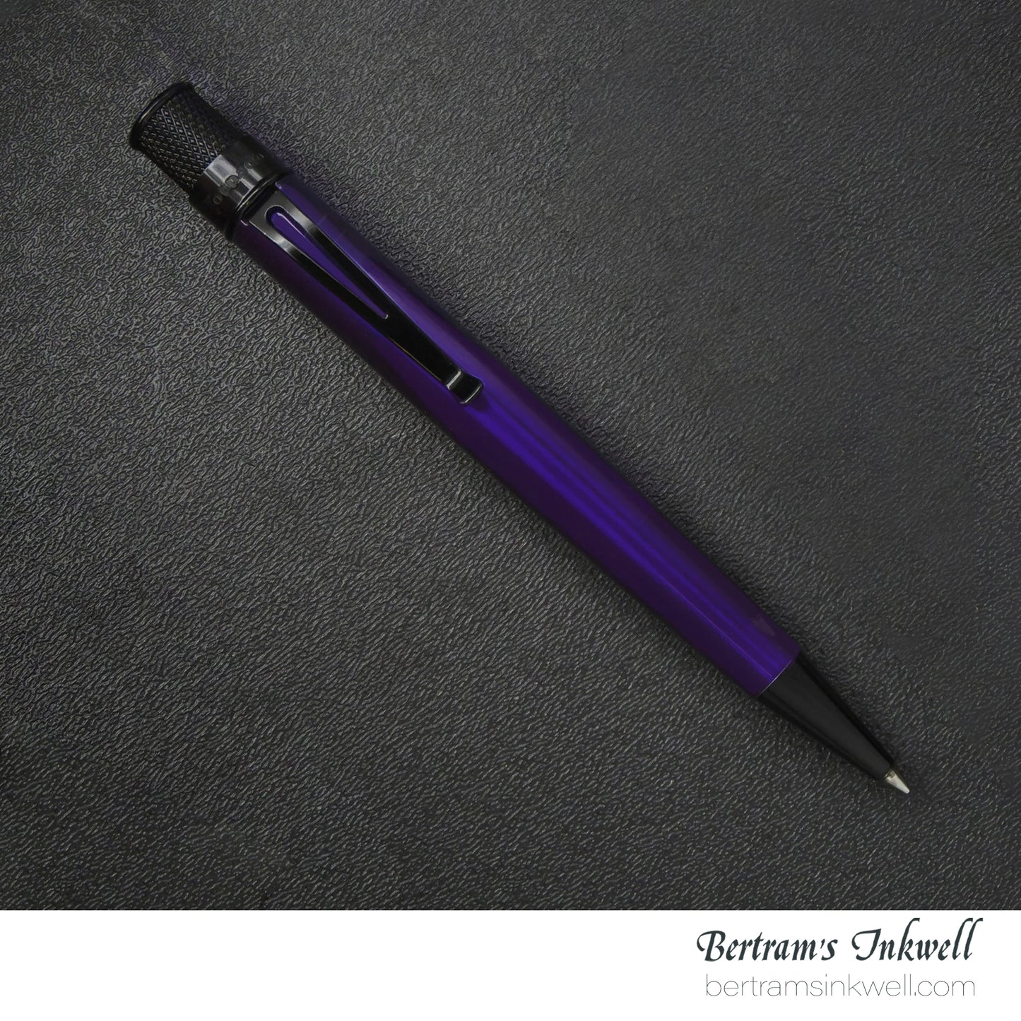Retro 51 Tornado™ Stealth Lacquer - Midnight Purple Rollerball