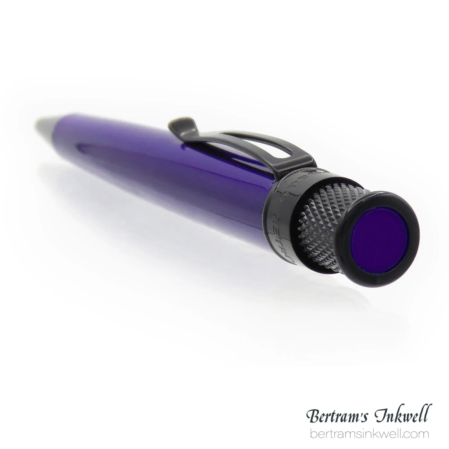 Retro 51 Tornado™ Stealth Lacquer - Midnight Purple Rollerball