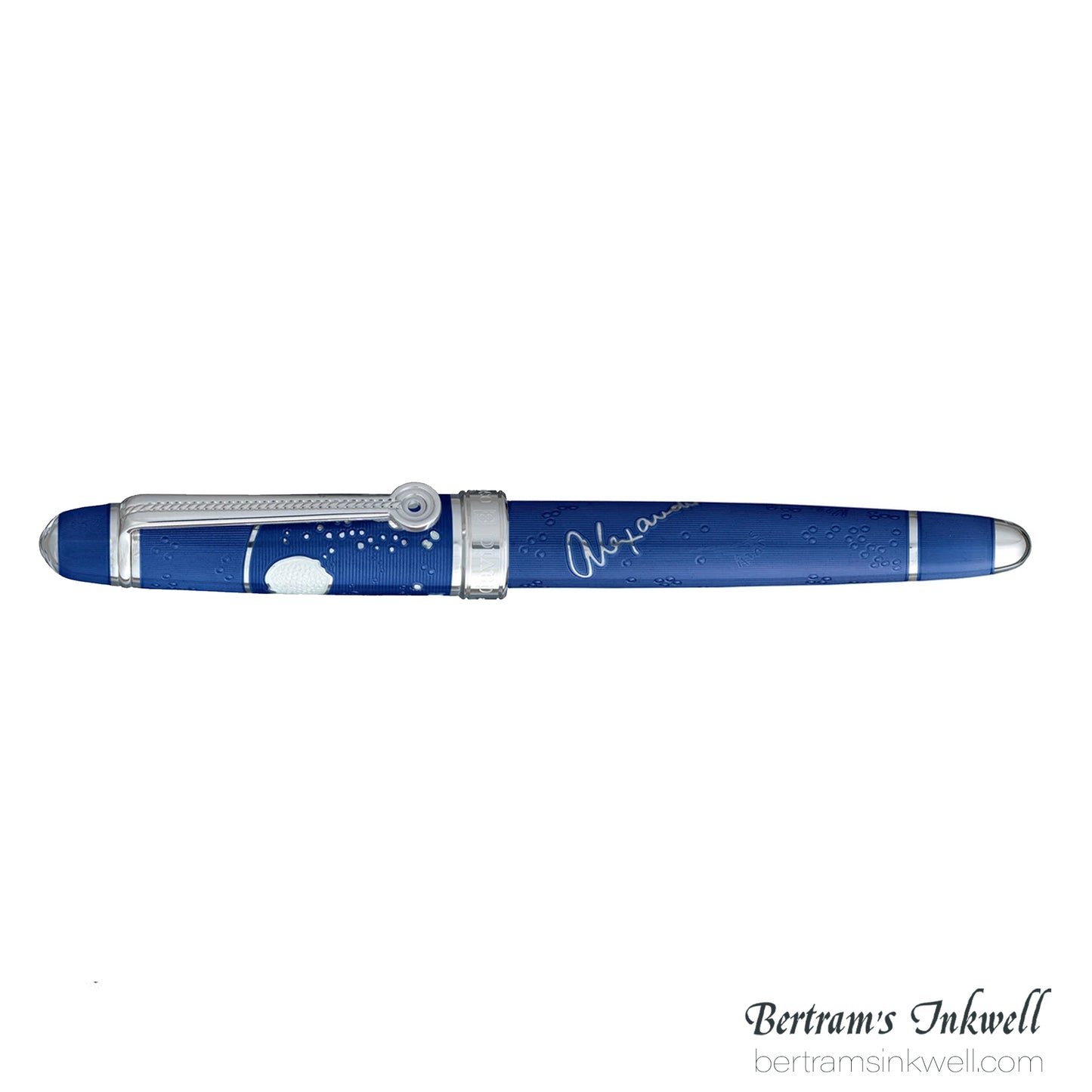 David Oscarson Sir Alexander Fleming Blue Fountain Pen