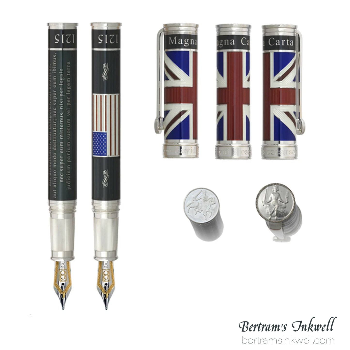 David Oscarson Magna Carta Black Fountain Pen