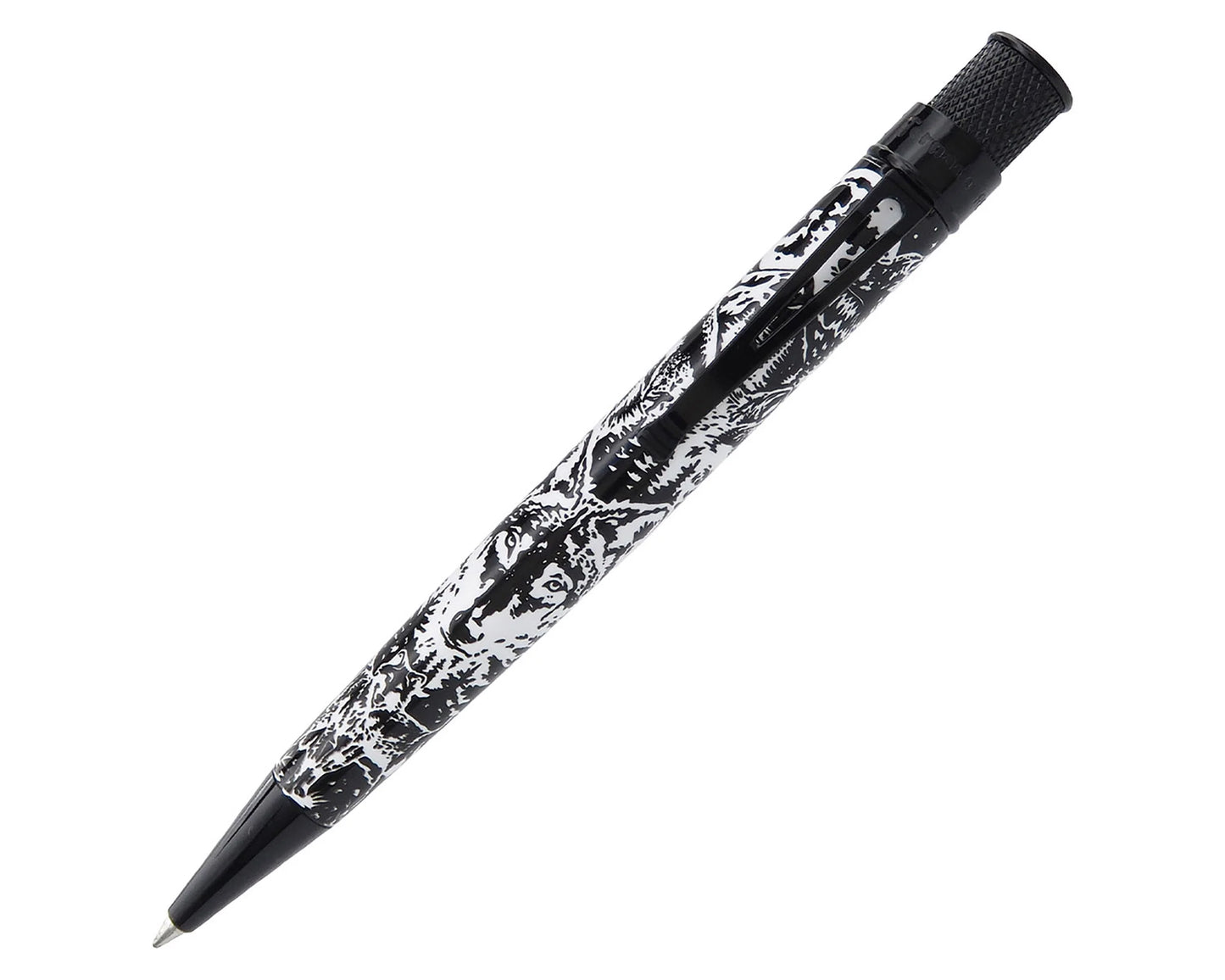 Retro 51 Wolf Rescue Glow in The Dark Ballpoint Pen