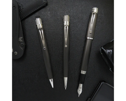 Retro 51 Platinum Executive - Black Nickel Rollerball